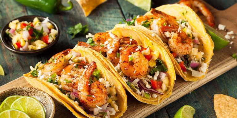 shrimp tacos