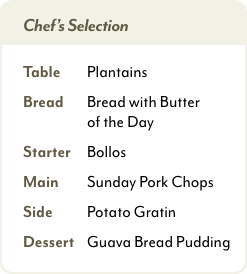 image card menu